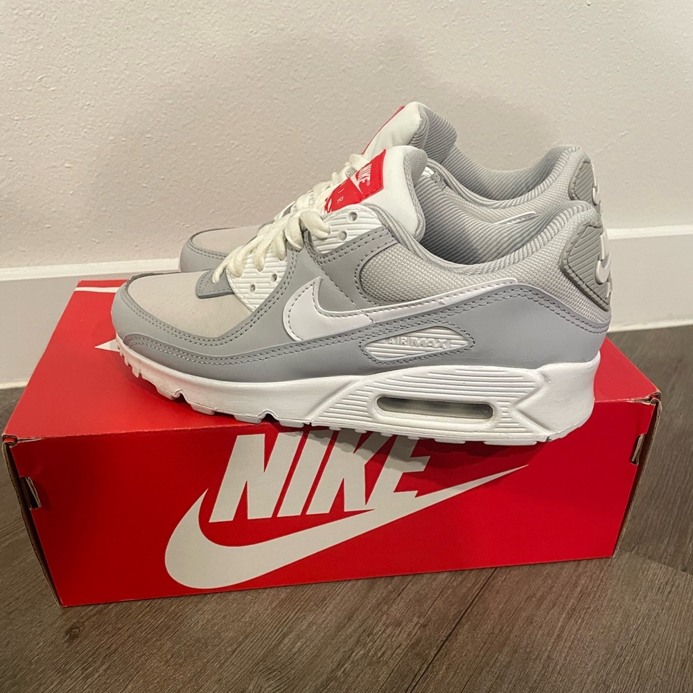 air max 90 LT smoke grey/white (women’s size)
